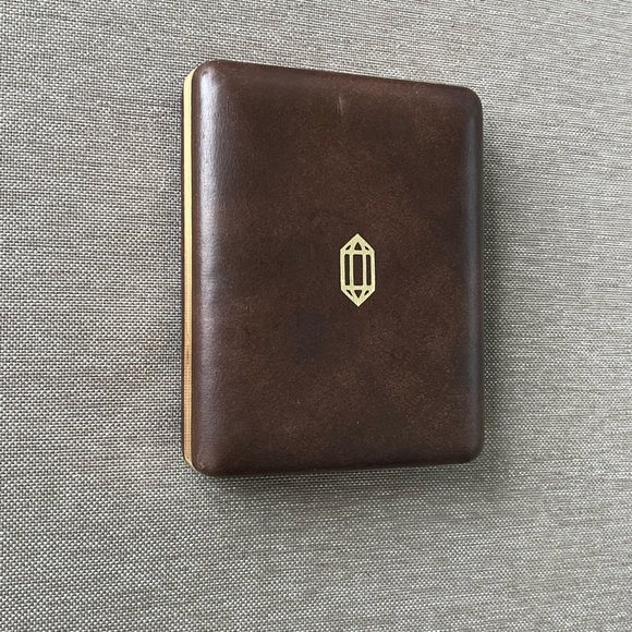 VTG Bulova Accutron Quartz Empty Watch Box Brown 5.6"x4.5"x1.2" - Picture 8 of 11